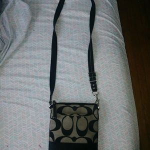 Coach cross body purse